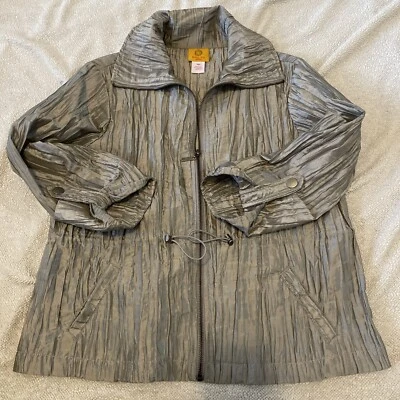 Ruby Rd. Petite 3/4 Sleeve Jacket Size 10 Pockets Inside , Fake Pockets Outside - Image 1 of 4