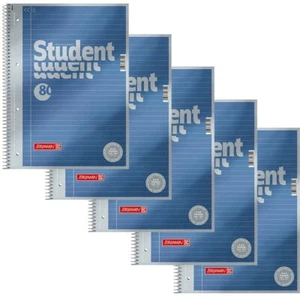 5x Brunnen 1067141 Notizblock / Collegeblock Student Premium liniert A4 - OVP - Bild 1 von 1