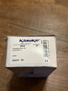 Klauke Tubular Cable Lugs 85V8 Finely Stranded Galvanic Cu-Leiter Steel / 1 - Picture 1 of 2