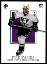2002-03 PACIFIC PRIVATE STOCK Petr Sykora /499 Anaheim Mighty Ducks #3