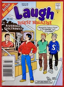Archie Digest Library Laugh Digest #143 agosto 1998 casi como nuevo - Imagen 1 de 3