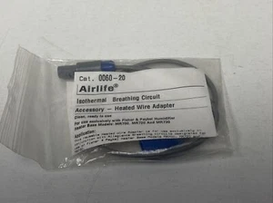 Airlife Heater Wire Adapter Cat 0060-20 Isothermal Circuit Y9K1223 00253 - Picture 1 of 2