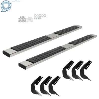 Running Boards 6" Nerf Bar Side Step For 2019-2023 Dodge Ram 1500 Quad Cab Steel - Image 1 of 4