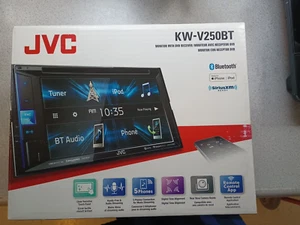 JVC KW-V250BT Bluetooth 6.2" DVD CD Android iPhone Pandora AM FM XM USB Aux 6Ch - Picture 1 of 2