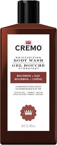 3PACK Cremo All Season Body Wash, Bourbon & Oak, 16 fl oz - Masculine Scent - Picture 1 of 2