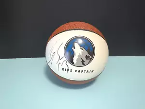 Minnesota Timberwolves Corey Brewer NBA Signed Autograph Mini Basketball - Picture 1 of 9