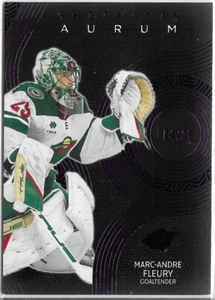 MARC-ANDRE FLEURY GOALIES 2024-25 UD ARTIFACTS  AURMUM   A-MF #/25 - Picture 1 of 2