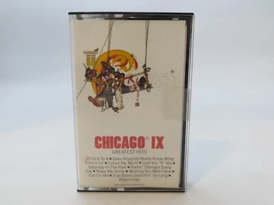 CHICAGO IX - Greatest Hits (Cassette Tape, 1975) Columbia Records *411 Foto 1 de 4