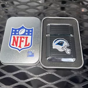 Butane Torch Lighter NFL Football Helmet Design Carolina Panthers - Picture 1 of 3