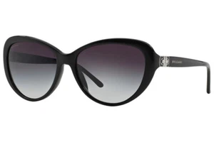 Bvlgari BV 8131B 501/8G Sunglasses Black / Grey Gradient Lens - Picture 1 of 3