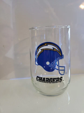 LA Chargers NFL Football 4.5” Glass Cover