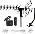 Outdoor Antenna HD TV up to 200 Miles Long Range with Antenna+Kit