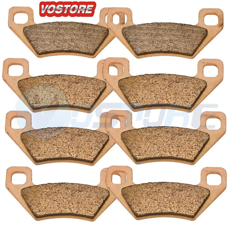 F R Carbon Brake Pads for 2009 2010 2011 Arctic Cat 1000 H2 Prowler XTZ