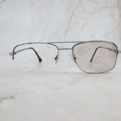 Marco de gafas Brooks Brothers B.B.479 1308 plateado medio borde para hombre 54-17-135 Foto 1 de 4