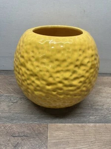 Vintage McCoy Covered Lemon Cookie Jar Made in USA Ceramic #262 *MISSING LID* - Picture 1 of 5