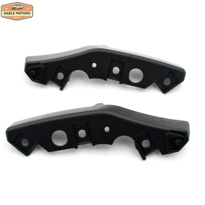 2011-2019 Ford Fiesta Bumper Bracket Retainer Support Reinforcement Pair Set - Image 1 of 4