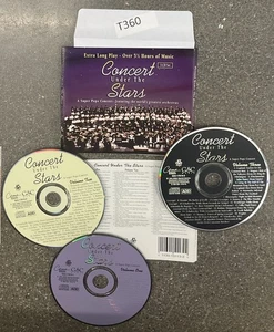 Concert Under The Stars by Various Artists - 3 Disc Set (CD, 1994) No Case #T360 - Picture 1 of 1