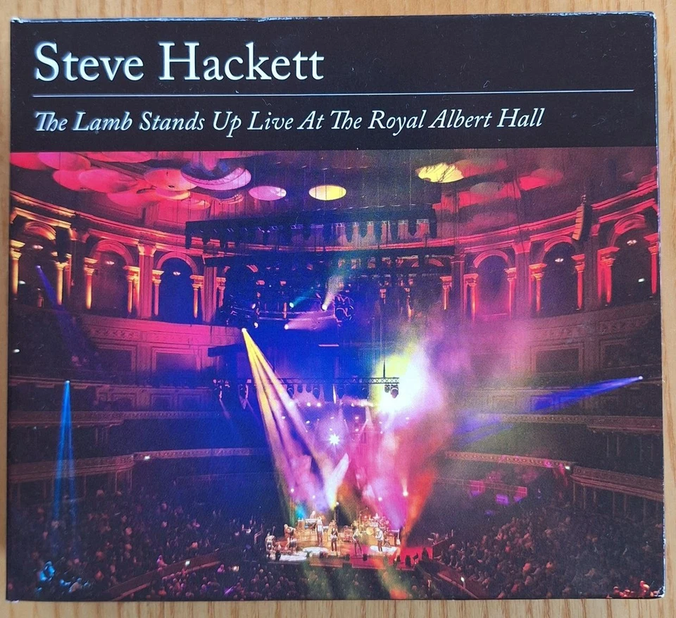 2 CD + Blu-ray Steve Hackett The Lamb Stands Up Live at the Royal Albert Hall - Bild 1 von 2