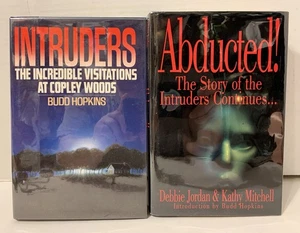 1986 “Intruders” Budd Hopkins & 1994 “Abducted” Jordan & Mitchell 1st Editions - Picture 1 of 8