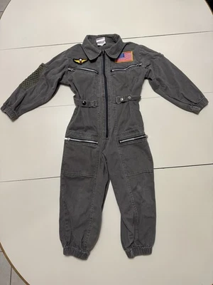 Mono de piloto de la Fuerza Aérea Milton de colección para niños disfraz de Halloween aerotransportado Foto 1 de 4