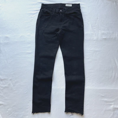 Imogene And Willie Black Denim Jeans Imogene Slim Women's Size 29 Raw Hem - Image 1 of 4