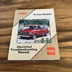 GMC Trucks 1988 M-Van Models Electrical Troubleshooting Manual X-8843 - Foto 1 di 9