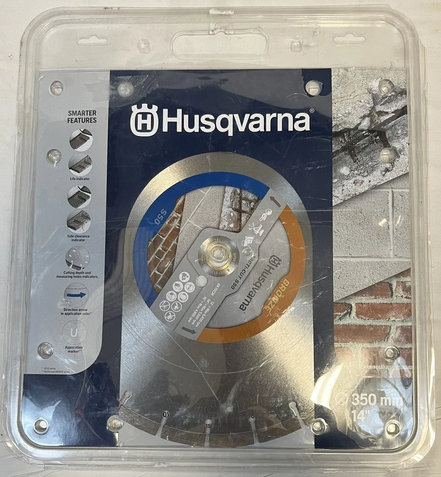 Husqvarna 579816404 Tacti-Cut S50 14" Segmented Diamond Blade