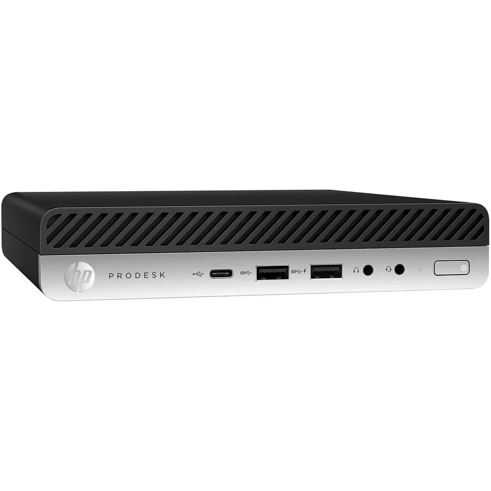 Mini PC Computer Desktop HP 600 g3 i5 7400t  8GB SSD 240GB  Win10 - Immagine 1 di 1