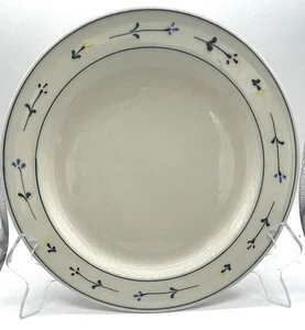 Hartstone Pottery Floral Long Stem Flowers Dinner Plate 11” Signed - Picture 1 of 4