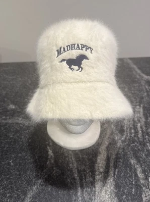 Sombrero cubo de angora blanco Madhappy raro Foto 1 de 4