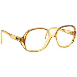 Christian Dior Vintage Brille 2076 10 Clear Amber Square Germany 53[]17 130 - Bild 1 von 6