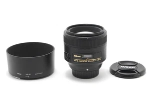 [Top MINT w/ Hood] Nikon AF-S NIKKOR 85mm f/1.8G IF SWM Portrait Lens JAPAN A518 - Picture 1 of 24