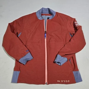 Oros Solarcore Bomberjacke Damen Medium Orange Full Zip Vital Proteine Wandern - Bild 1 von 7