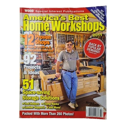 2011 July Americas Best Home Workshops Magazine Shop Tips Home Projects - Image 1 of 2