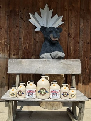 100% Certified Organic New York Maple Syrup Grade A  Amber 1/2 Gallon - Image 1 of 4