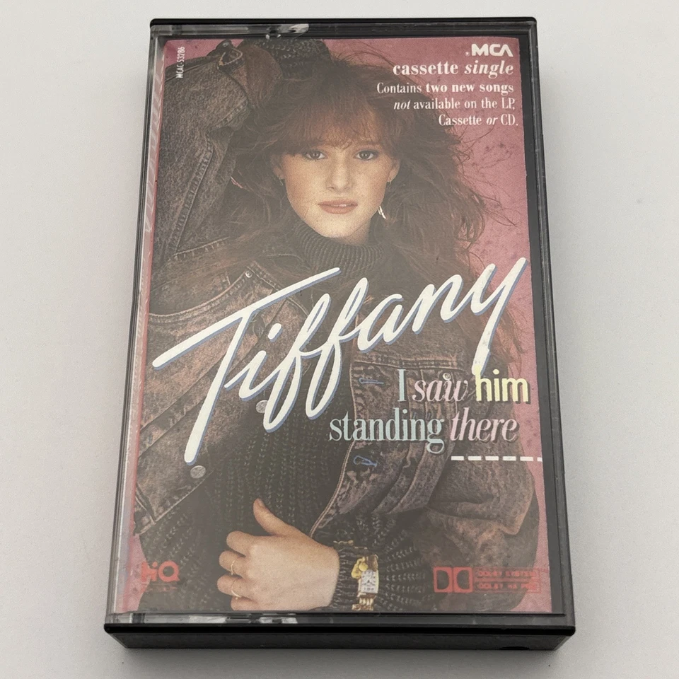 VTG ✅ TIFFANY- I Saw Him Standing There 1988 Cassette VG ✅ 1980s Pop Music Rare - Image 1 of 4