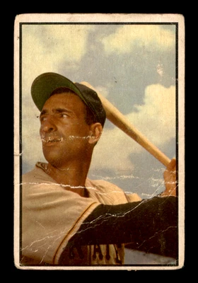 1953 BOWMAN #160 CAL ABRAMS (LOW GRADE) COLOR ~ GFCC - Image 1 of 3