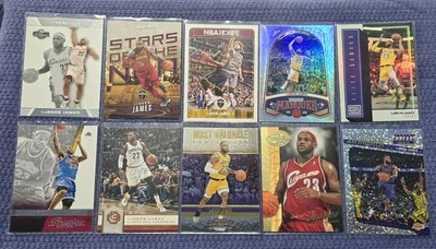 LEBRON JAMES LOT Of 10 CARDS ALL Are MINT or BETTER CONDITION - Image 1 of 4