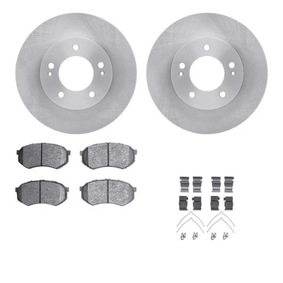 For Chrysler Conquest 1987-1989 R1 Concepts Front Brake Kit w Optimum Pads Foto 1 de 3