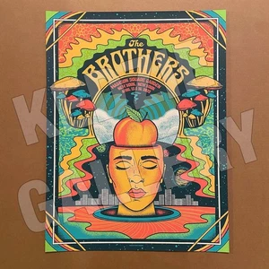 The Brothers / Allman 2025 4/15 4/16 MSG New York City NY Helton X/320 Poster - Picture 1 of 6