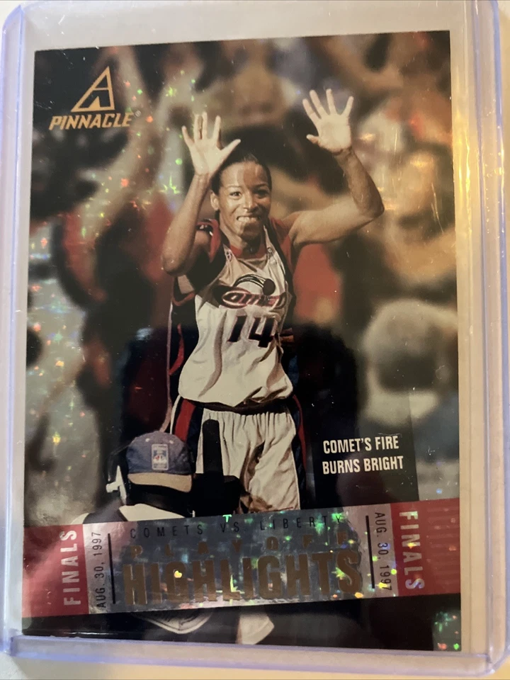 CYNTHIA COOPER Houston Comets 1998 Pinnacle WNBA Playoff Arena Collection #80 - Image 1 of 1