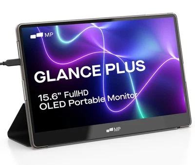 Mobile Pixels New Glance Plus 15.6'' OLED Portable Monitor, 1MS 100000:1 Lapt... - Image 1 of 4