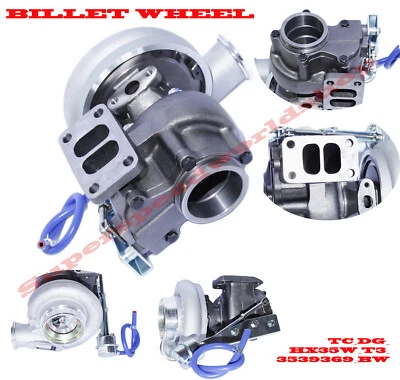 HX35W 3539369 Upgrade Billet Wheel Turbo for 96-98 Dodge RAM 6BT 5.9L Auto T3 - Image 1 of 4