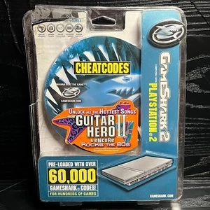 GameShark 2 - CheatCodes V 1.3 (2007, Mad Catz, PlayStation 2, Guitar Hero) Open - Picture 1 of 5