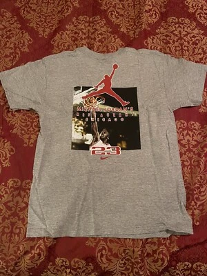 Vintage Nike Air Michael Jordan Restaurant T Shirt Youth  - Warehouse Find! - Image 1 of 4