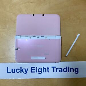 Nintendo 3DS XL LL Pink White Console Stylus Japanese ver [H]
