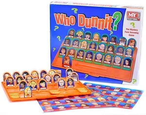 Who Dunnit Guess Who The Character is Game Mystery Guessing Family Kids Gift - Picture 1 of 4