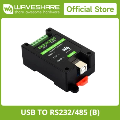Waveshare USB to RS232/485 Industrial Grade Isolated Converter Original FT232RNL - Image 1 of 4
