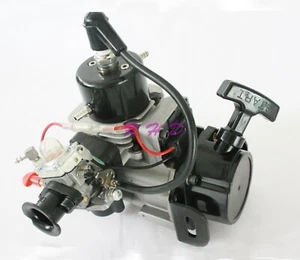 NEW 26cc 2-Stroke RC Petrol Marine Gas Pull Start Engine for Racing Boat UK - Picture 1 of 4