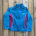 Under Armour Toddlers Zip Front Jacket Size 3T Blue Purple